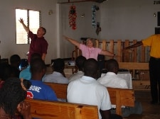 Teaching practical astronomy from a biblical view requires many elements. One is practical demonstration. In this image we were demonstrating apparent sky rotation around the earth.